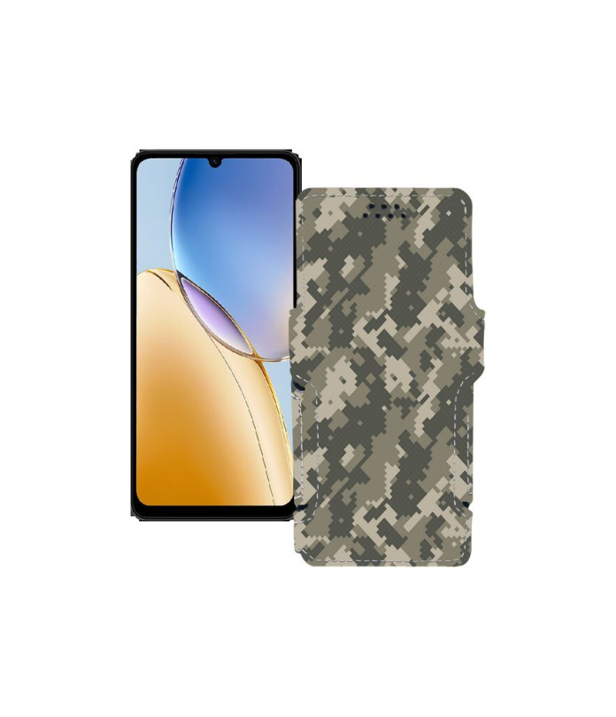 Чохол-книжка з екошкіри для телефону ZTE Blade A56