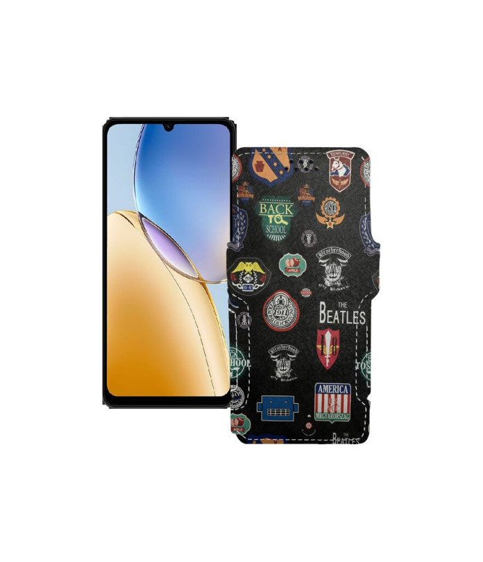 Чохол-книжка з екошкіри для телефону ZTE Blade A56