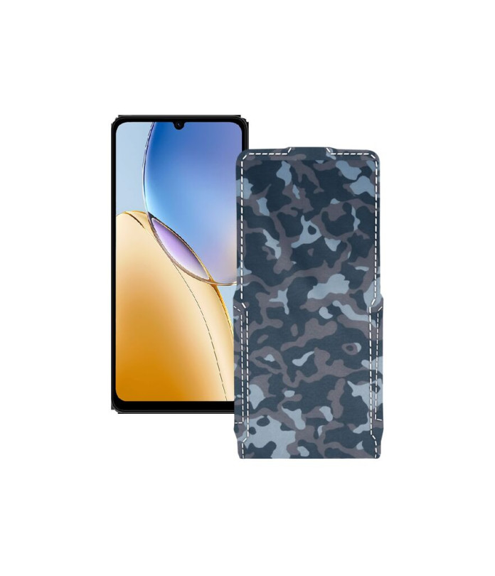 Чохол-флип з екошкіри для телефону ZTE Blade A56