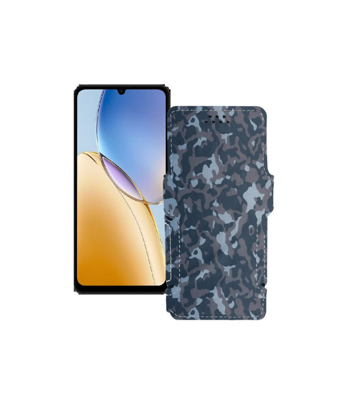 Чохол-книжка з екошкіри для телефону ZTE Blade A56