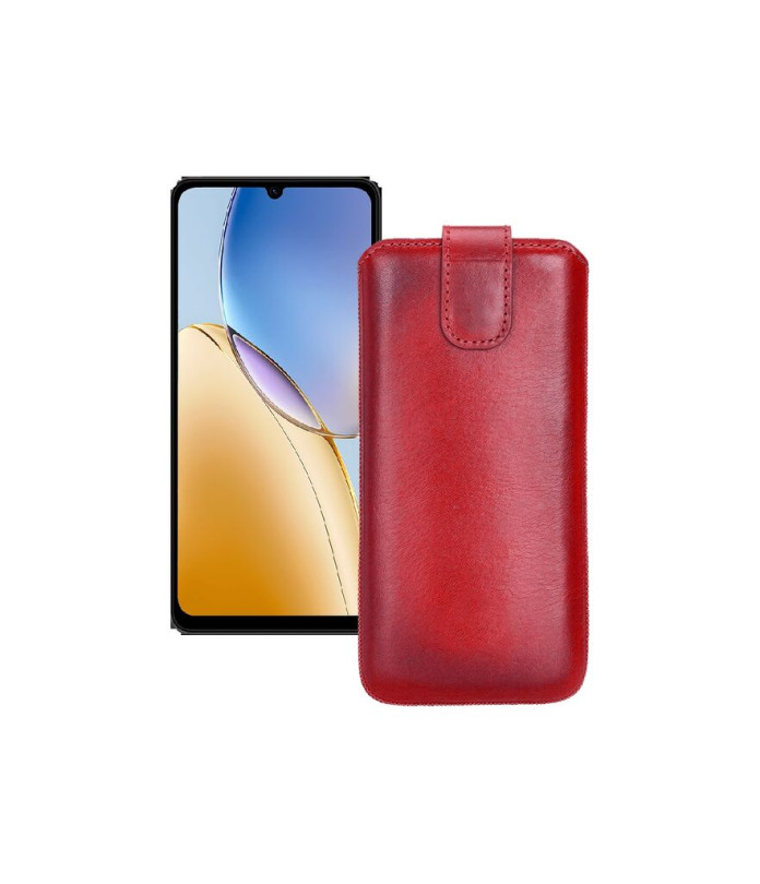 Витяжка з екошкіри для телефону ZTE Blade A56