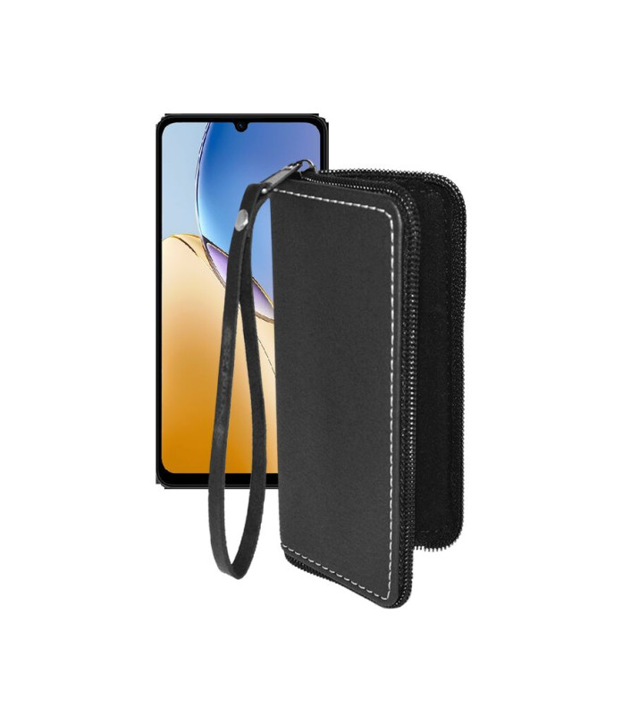 Чохол-гаманець з екошкіри для телефону ZTE Blade A56