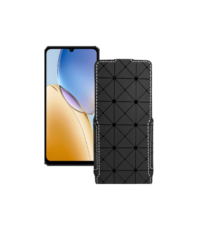 Чохол-флип з екошкіри для телефону ZTE Blade A56