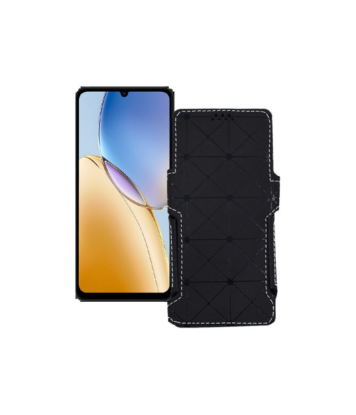 Чохол-книжка з екошкіри для телефону ZTE Blade A56