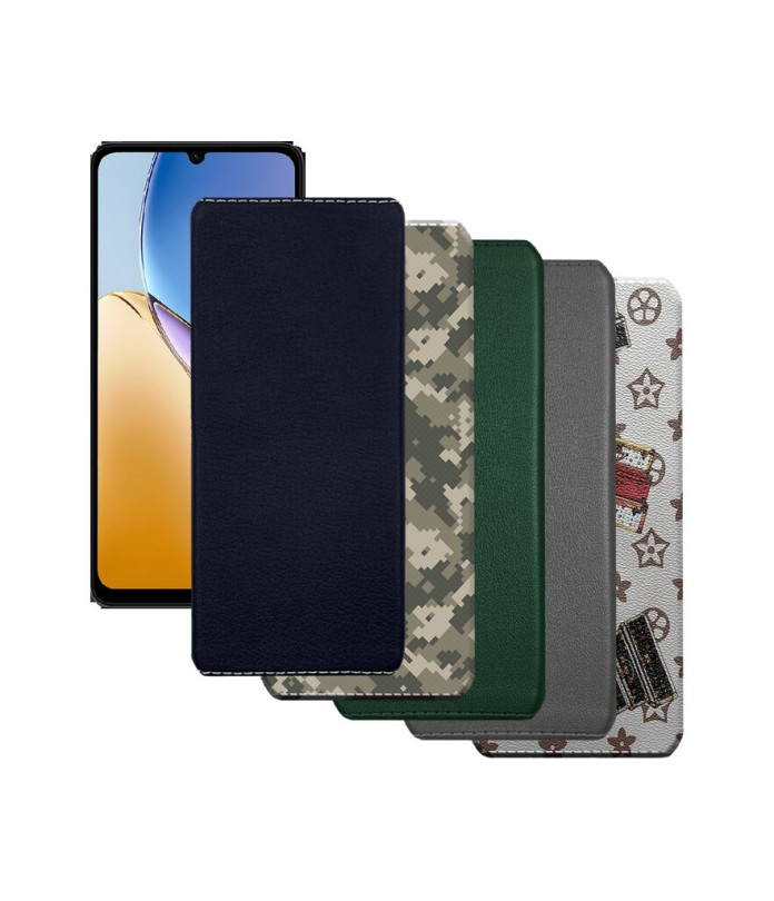 Накладка з екошкіри для телефону ZTE Blade A56