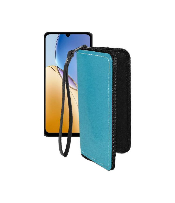 Чохол-гаманець з екошкіри для телефону ZTE Blade A56