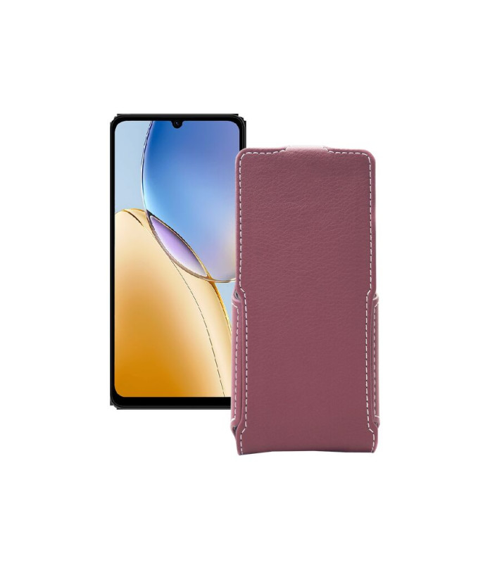 Чохол-флип з екошкіри для телефону ZTE Blade A56