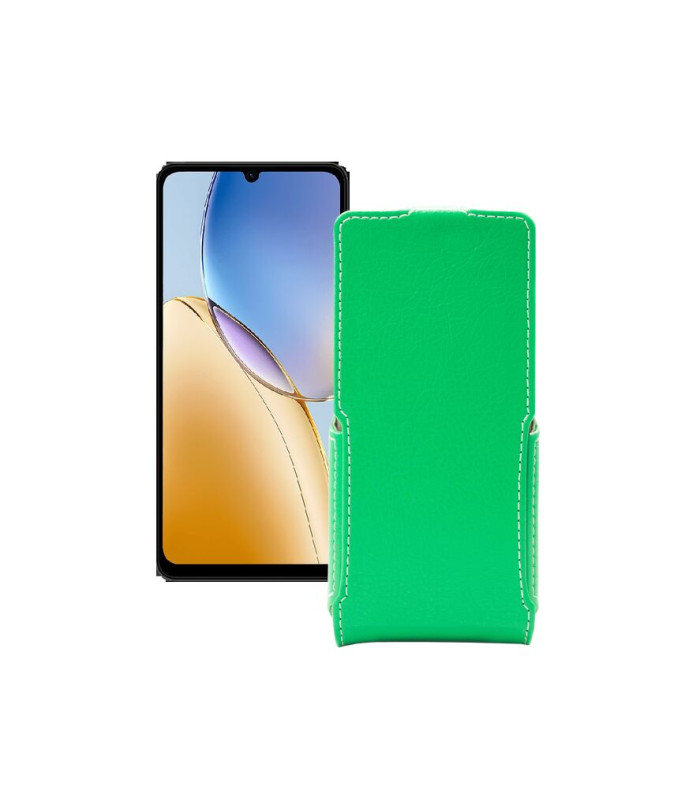 Чохол-флип з екошкіри для телефону ZTE Blade A56