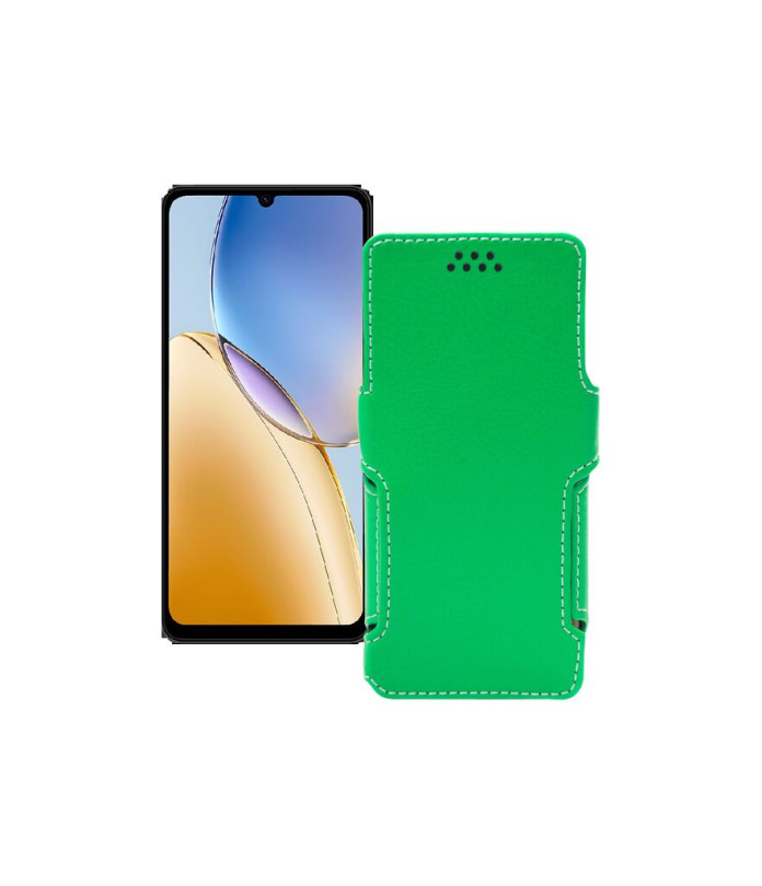 Чохол-книжка з екошкіри для телефону ZTE Blade A56