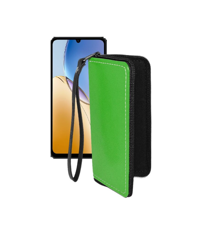 Чохол-гаманець з екошкіри для телефону ZTE Blade A56