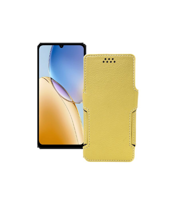 Чохол-книжка з екошкіри для телефону ZTE Blade A56