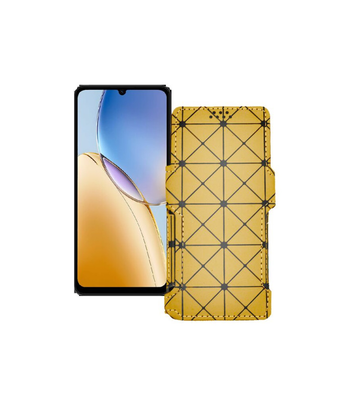 Чохол-книжка з екошкіри для телефону ZTE Blade A56