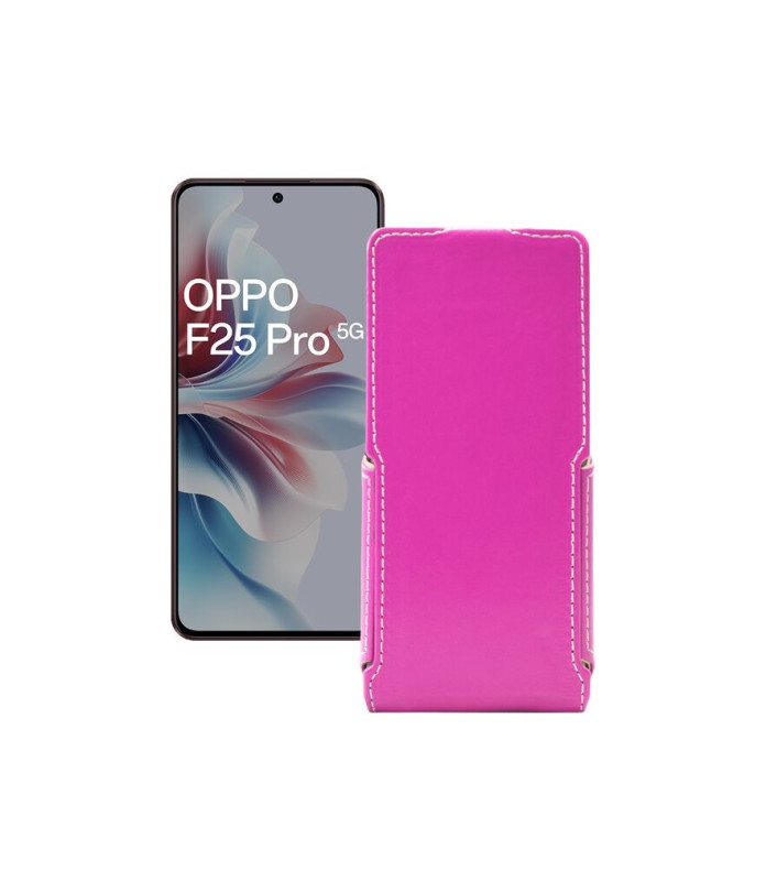 Чохол-флип з екошкіри для телефону OPPO F25 Pro