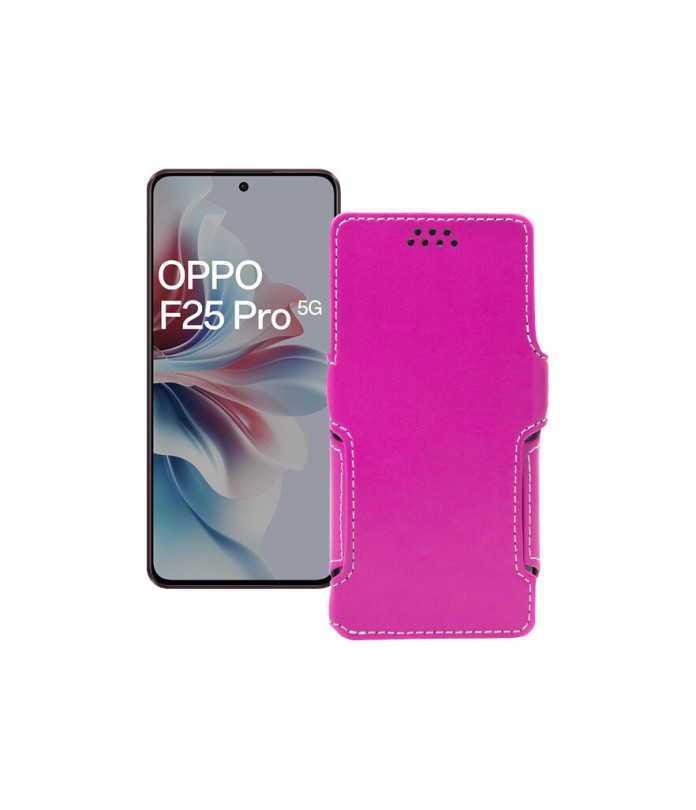 Чохол-книжка з екошкіри для телефону OPPO F25 Pro