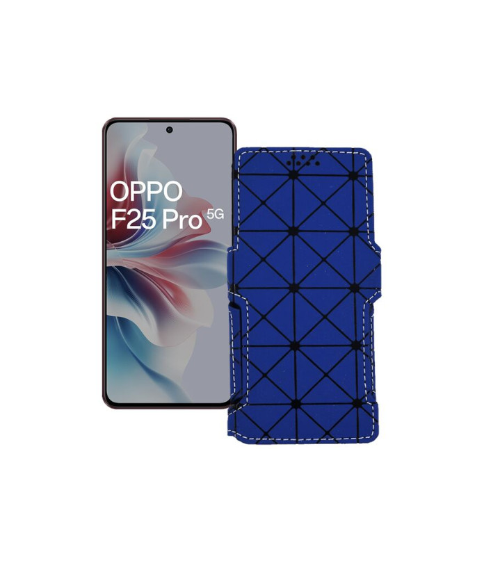 Чохол-книжка з екошкіри для телефону OPPO F25 Pro