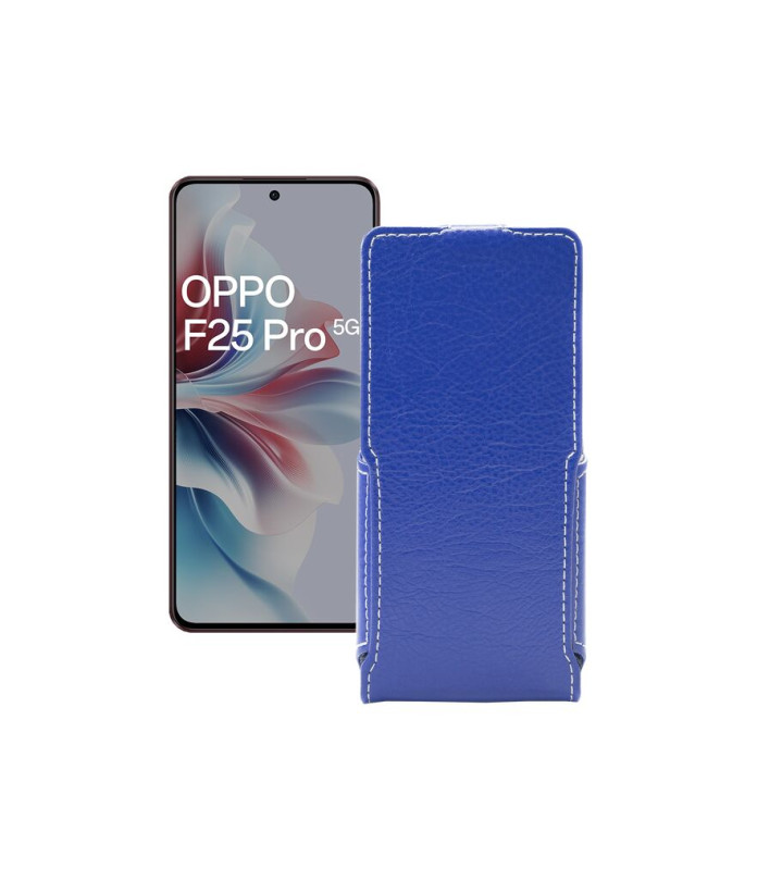 Чохол-флип з екошкіри для телефону OPPO F25 Pro