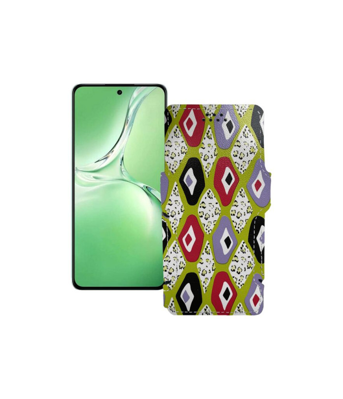 Чохол-книжка з екошкіри для телефону OPPO K12