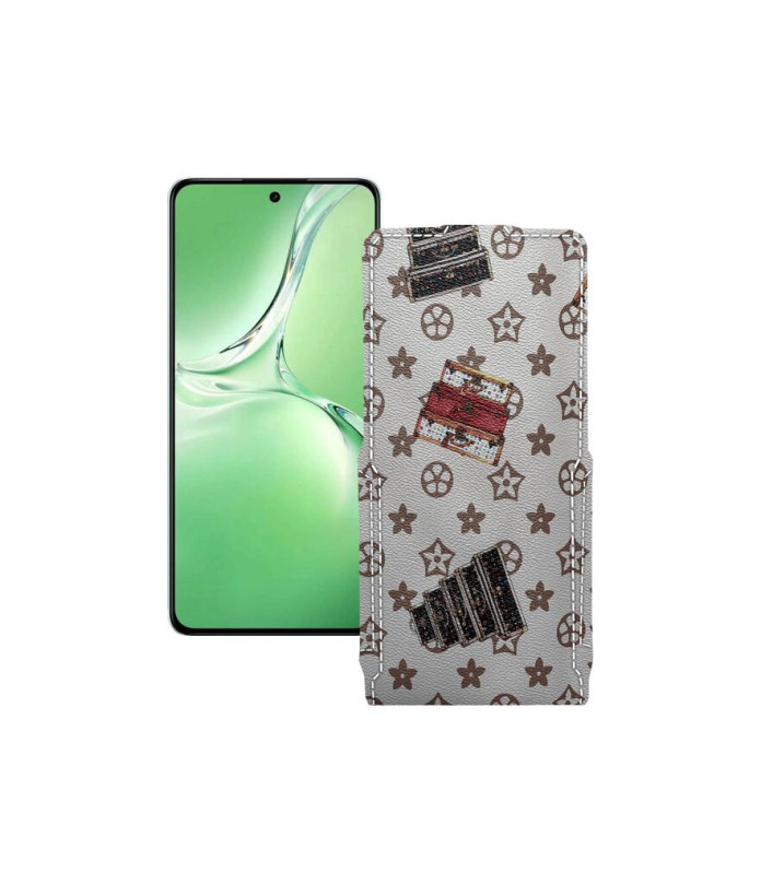Чохол-флип з екошкіри для телефону OPPO K12
