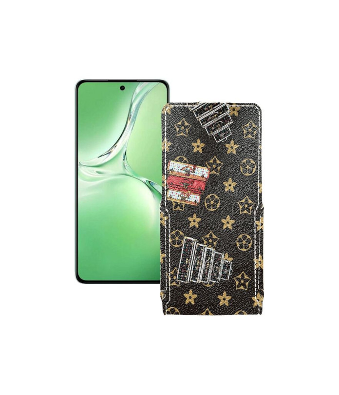 Чохол-флип з екошкіри для телефону OPPO K12