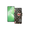 Чохол-книжка з екошкіри для телефону OPPO K12