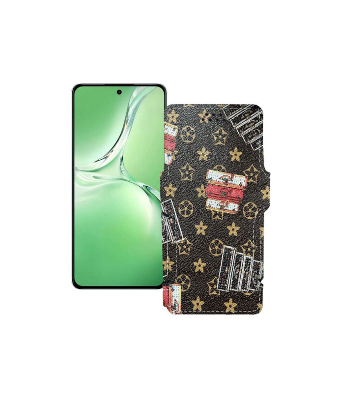 Чохол-книжка з екошкіри для телефону OPPO K12