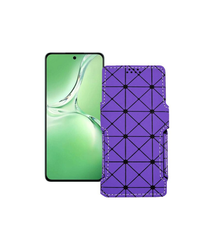 Чохол-книжка з екошкіри для телефону OPPO K12