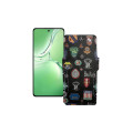 Чохол-книжка з екошкіри для телефону OPPO K12