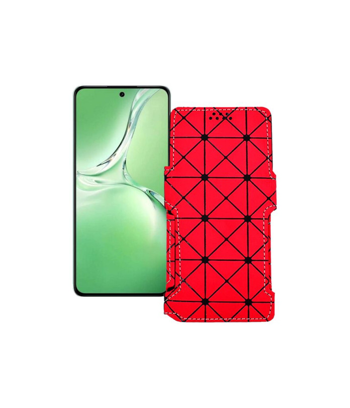 Чохол-книжка з екошкіри для телефону OPPO K12