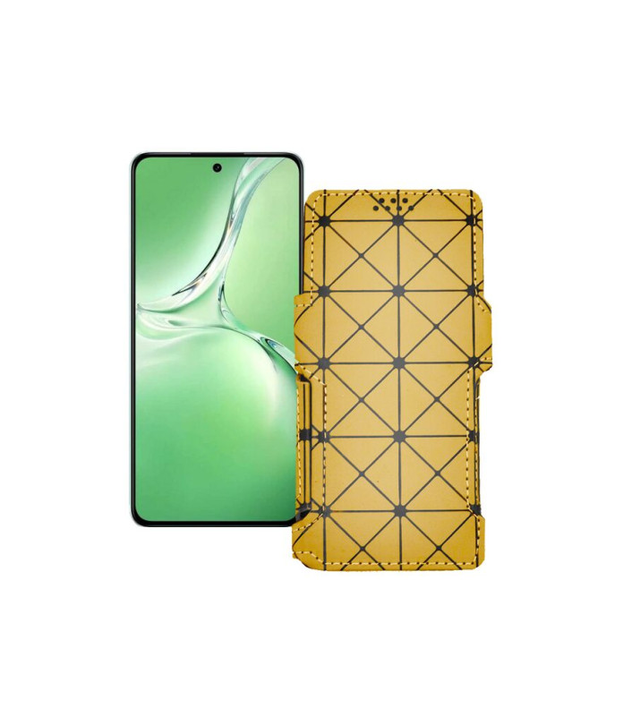 Чохол-книжка з екошкіри для телефону OPPO K12