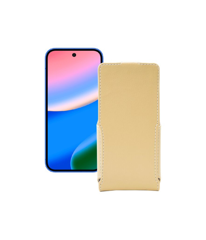 Чохол-флип з екошкіри для телефону Google Pixel 10