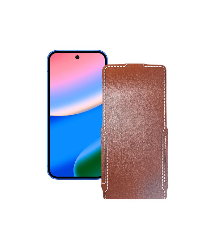 Чохол-флип з екошкіри для телефону Google Pixel 10