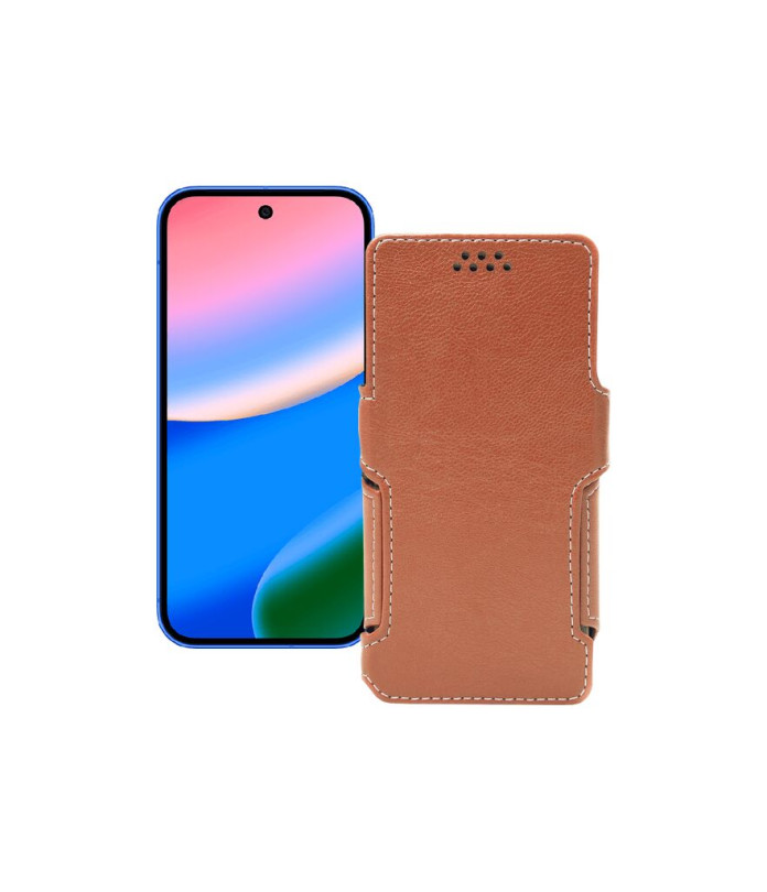 Чохол-книжка з екошкіри для телефону Google Pixel 10