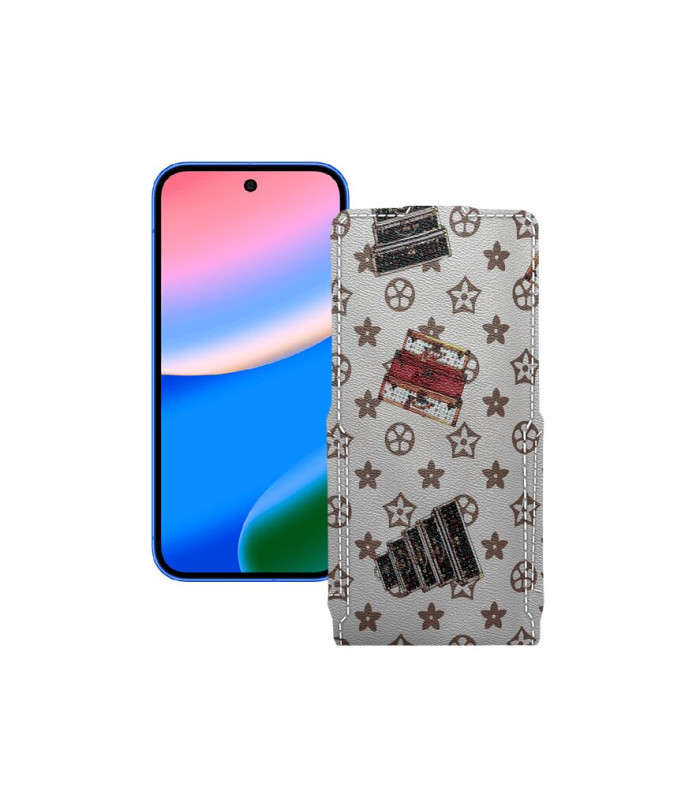 Чохол-флип з екошкіри для телефону Google Pixel 10