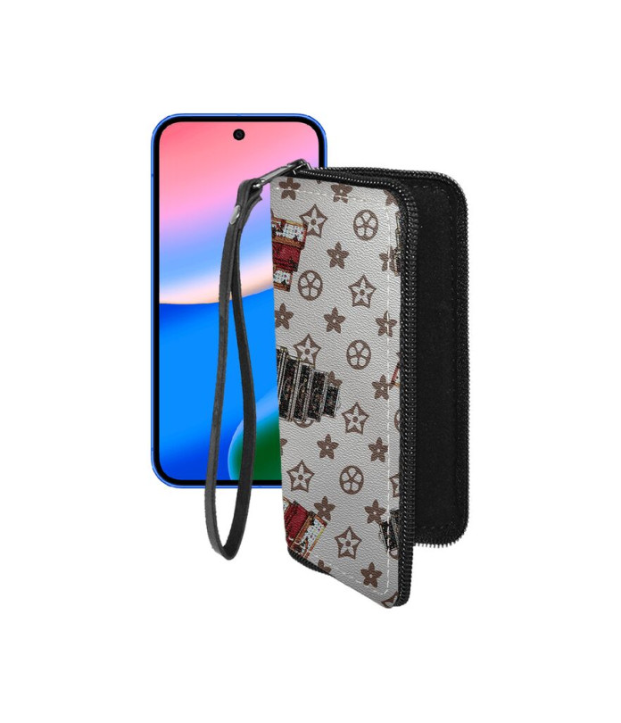 Чохол-гаманець з екошкіри для телефону Google Pixel 10