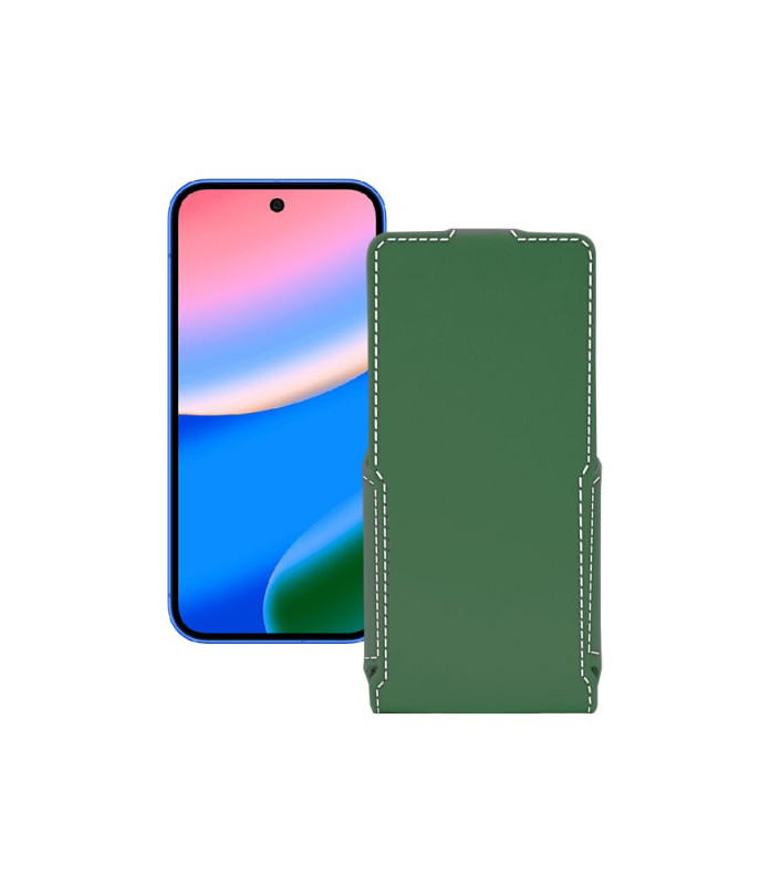 Чохол-флип з екошкіри для телефону Google Pixel 10