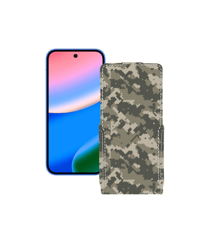 Чохол-флип з екошкіри для телефону Google Pixel 10