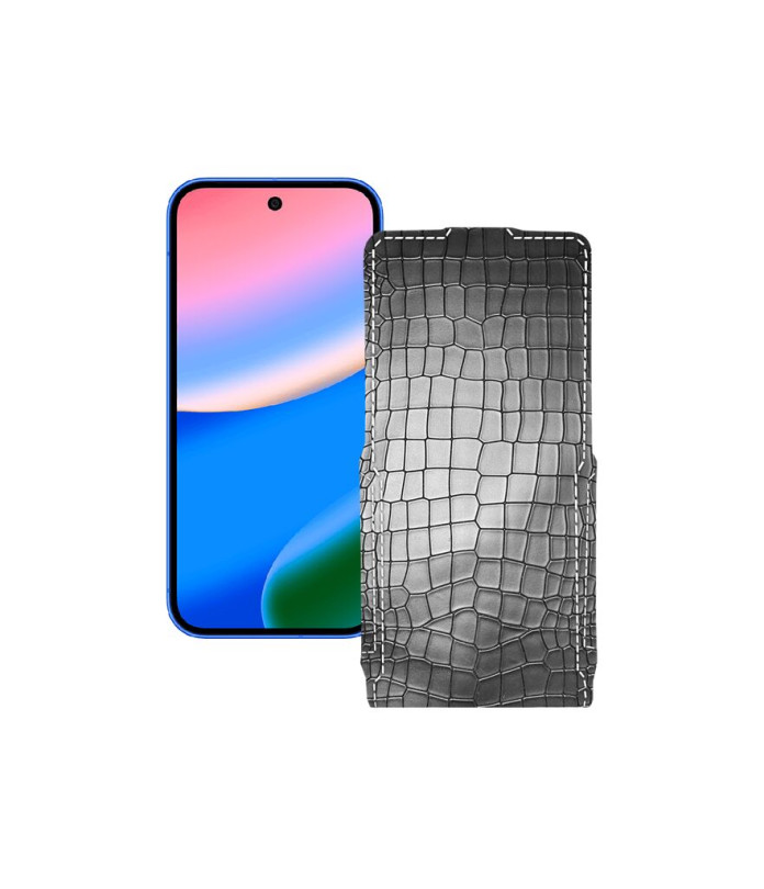 Чохол-флип з екошкіри для телефону Google Pixel 10