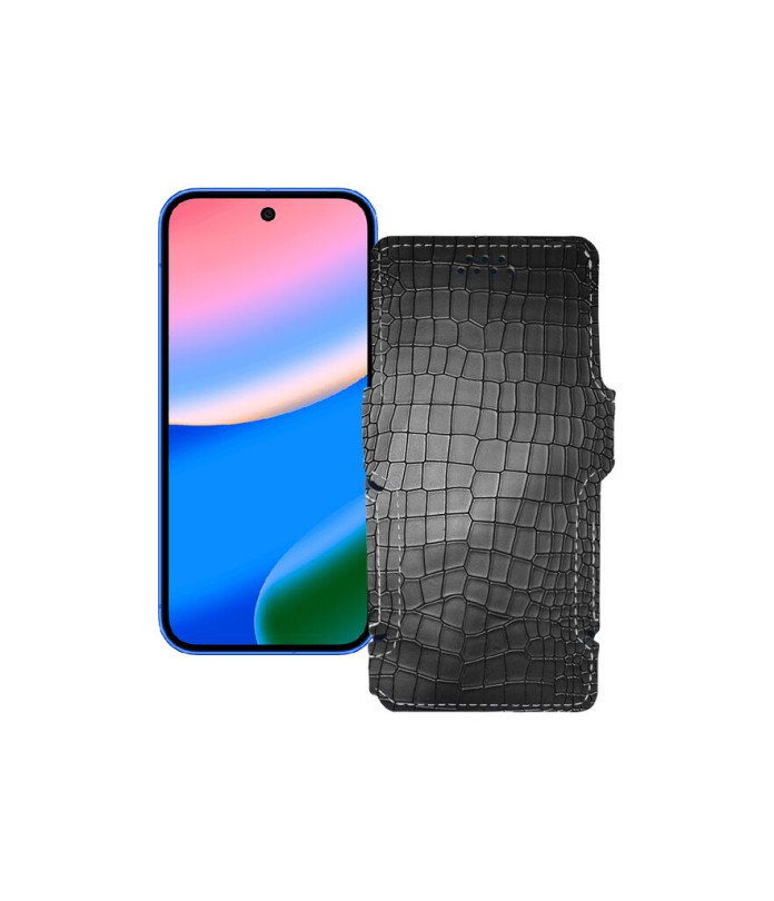 Чохол-книжка з екошкіри для телефону Google Pixel 10