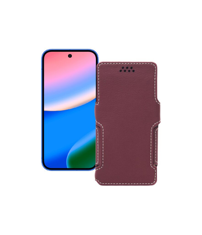 Чохол-книжка з екошкіри для телефону Google Pixel 10