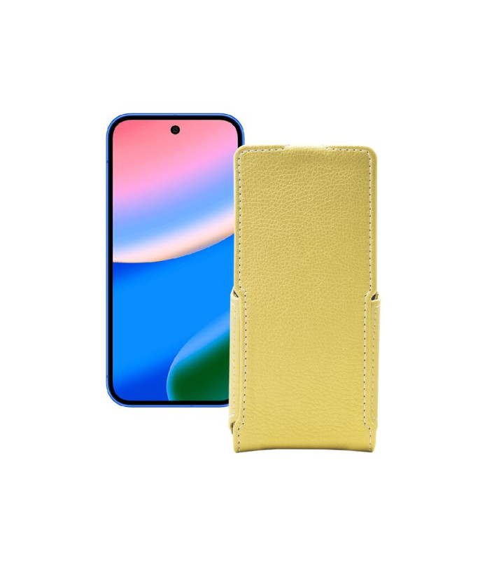 Чохол-флип з екошкіри для телефону Google Pixel 10