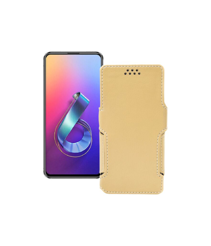 Чохол-книжка з екошкіри для телефону Asus ZenFone 6 ZS630KL