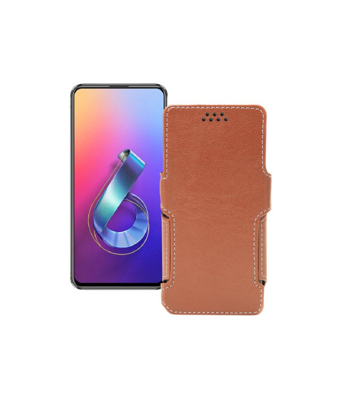 Чохол-книжка з екошкіри для телефону Asus ZenFone 6 ZS630KL