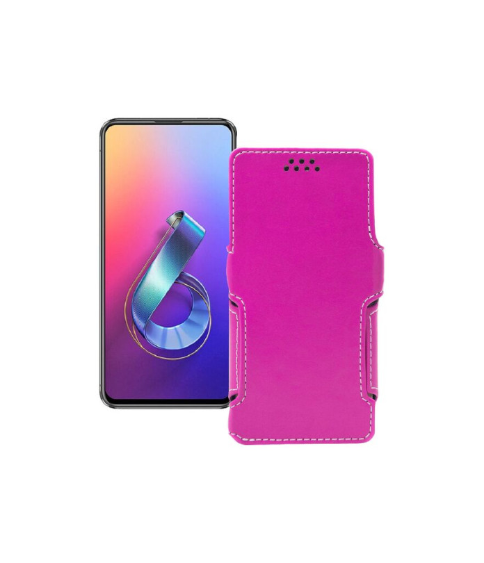 Чохол-книжка з екошкіри для телефону Asus ZenFone 6 ZS630KL