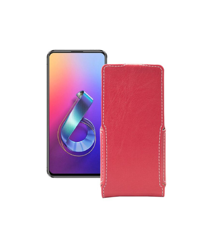 Чохол-флип з екошкіри для телефону Asus ZenFone 6 ZS630KL