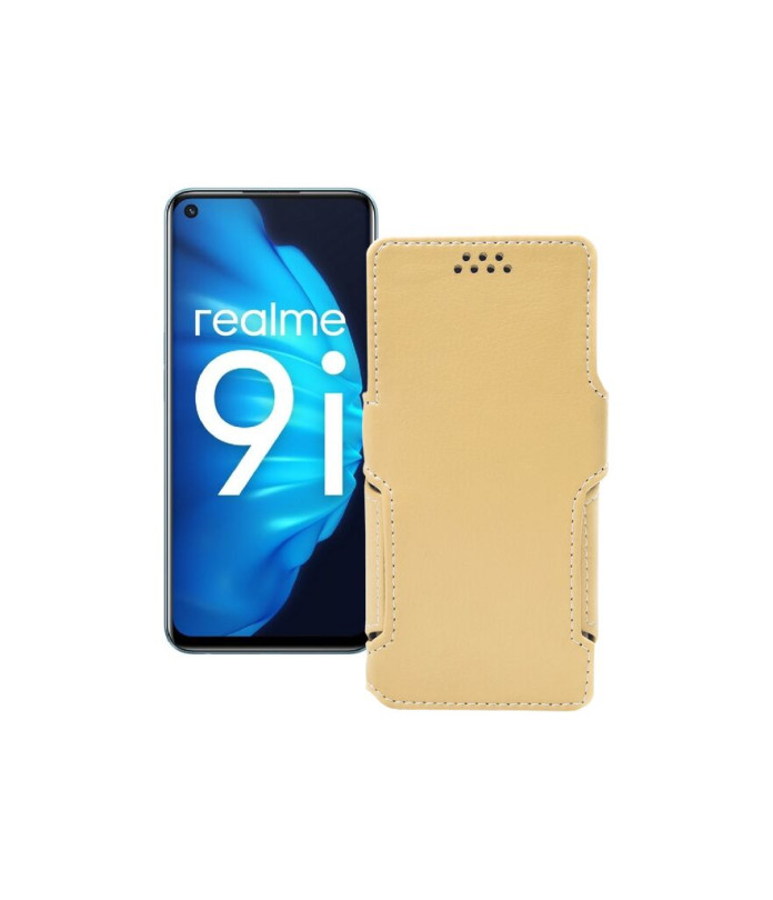 Чохол-книжка з екошкіри для телефону Realme 9i