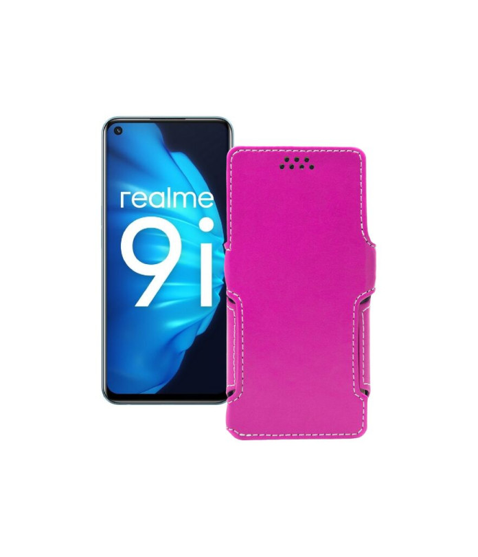 Чохол-книжка з екошкіри для телефону Realme 9i