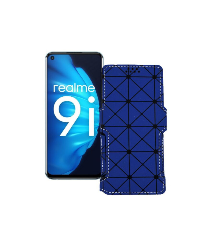 Чохол-книжка з екошкіри для телефону Realme 9i