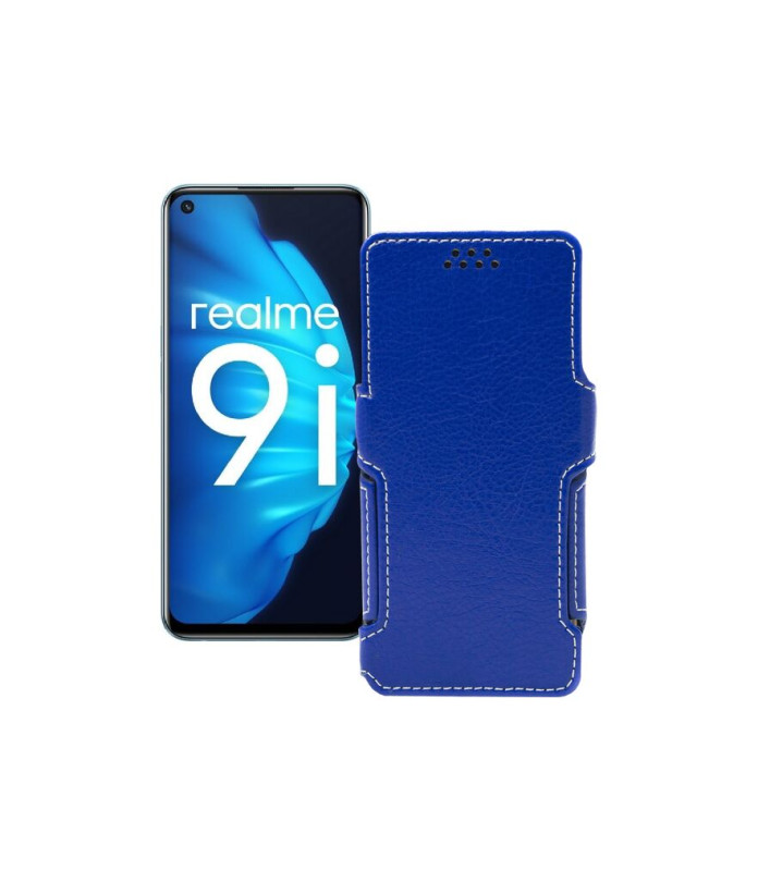 Чохол-книжка з екошкіри для телефону Realme 9i