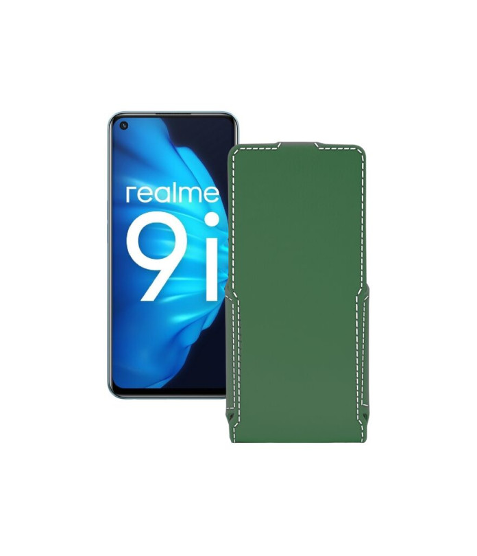 Чохол-флип з екошкіри для телефону Realme 9i