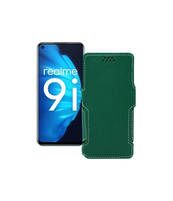 Чохол-книжка з екошкіри для телефону Realme 9i